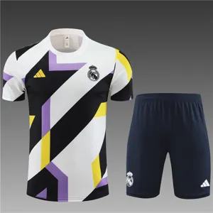 23-24 Real Madrid Traning White&Black Kit Soccer Jerseys Yupoo
