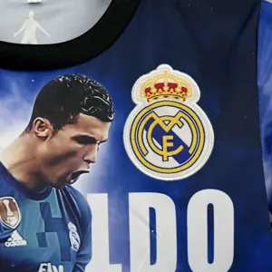 25-26 Cristiano Ronaldo Real Madrid Kid Kits Youth Apparels Soccer AAAAJersey Yupoo 5