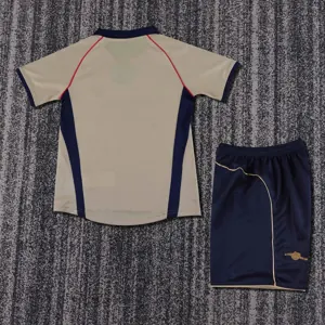 01-02 Arsenal Away Retro Kid Kits Youth Apparels Soccer AAAAJersey Yupoo 5