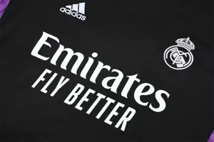22-23 Real Madrid vest training suit kit black 2