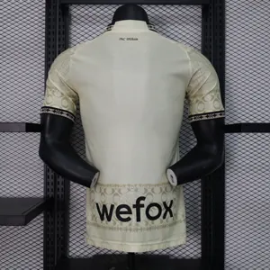 23-24 AC Milan Fourth Kit Beige Player Version Shirts Football AAAAJerseys Yupoo 6