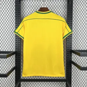 1998 Retro Brazil x Soldier Home Kit Football Vintage Shirt AAAAJersey Supply Yupoo 1