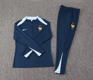 2024 France Long Sleeve Training Suit Football Shirts 2