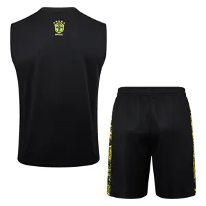 2024 Brazil Christ the Redeemer Yellow Vest Kit Soccer AAAAJersey Yupoo 3