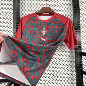 World Cup 2026 Portugal Mens Pre-Match Kit Soccer T-Shirt AAAAJersey Supply Yupoo 6 4