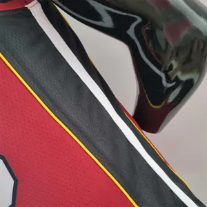 75th Anniversary Miami Heat Jordan WADE #3 Burgundy NBA Jersey 2