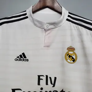 14-15 Real Madrid home Long Sleeve 4
