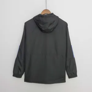 22-23 Manchester United blackblue windbreaker 5