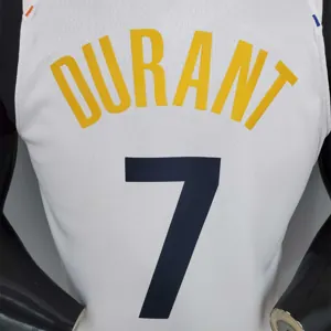 DURANT#7 Brooklyn Nets graffiti white 8