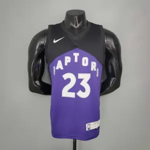 VANVLEET#23 2021 Raptors Bonus Edition Purple and Black