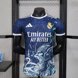 25-26 Real Madrid x Olaf Navy Kit Player Version Shirt AAAAJersey Wholesale Yupoo