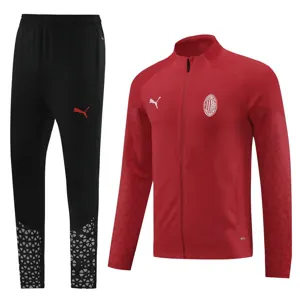 23-24 AC Milan Red Jacket Suits Cheap Jerseys Yupoo