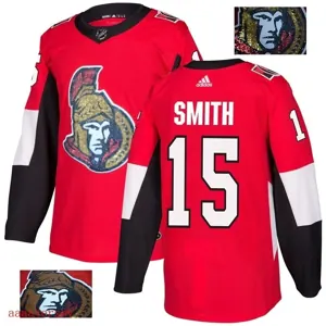 2018 Ottawa Senators ice hockey jersey M-3XL 渥太华参议员队时尚亮片款冰球服 18