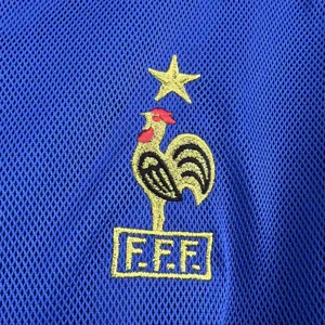 2002 France Home Mens Retro Kit Vintage Football T-Shirt AAAAJersey Supply Yupoo 6 4