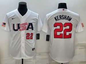 USA 2023 World Cup Baseball Jerseys 27