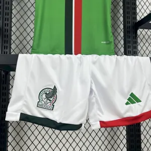 2026 Mexico Home World Cup Kid Kits Youth Apparels AAAAJersey Wholesale Yupoo 2