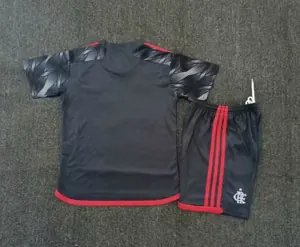 24-25 Flamengo Third Kids Kits Youth Apparels AAAAJersey Supplier Yupoo 1
