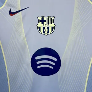 25-26 Barcelona Blue Special Edition(With CL Patch) Shirt Soccer Uniform AAAAJersey Yupoo 3