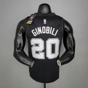 New GINOBILI#20 season Spurs City Edition black 7
