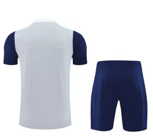 25-26 Inter Milan Grey&Navy Training Kits Football Tracksuits 2