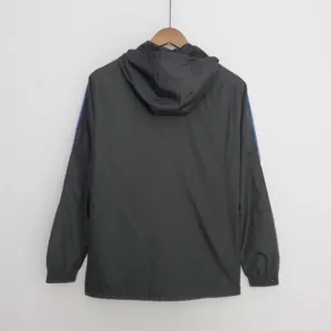 22-23 Real Madrid black windbreaker 1