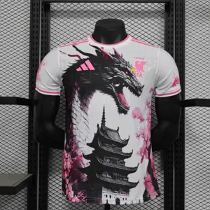 2024 Japan Sakura Dragon Special Edition White Player Version Shirt AAAAJersey Supplier Yupoo
