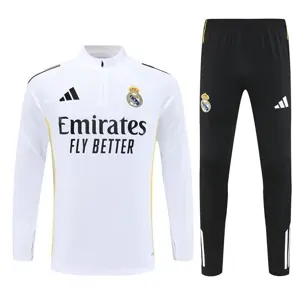 25-26 Real Madrid White Training Kit Soccer AAAAJersey Yupoo S-2XL