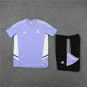 22-23 Real Madrid training suit purple 1
