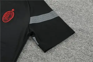 22-23 AC Milan Training Kit Black 7