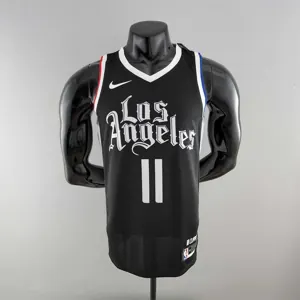 WALL#11 Los Angeles Clippers Black NBA jersey