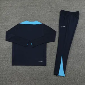 24-25 Chelsea Long Sleeve Tracksuit Navy Training Suits Football Replicas Yupoo 1