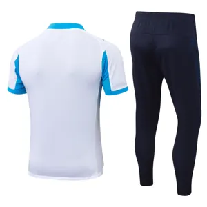 25-26 Marseille Home Player Version Training Kits Football Tracksuits 6