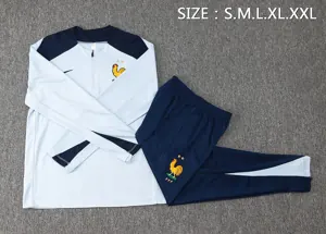 2024 France Long Sleeve Training Suit Football Shirts 2