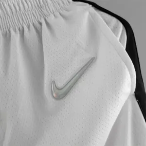 75th anniversary Brooklyn Nets White NBA shorts 6