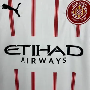 25-26 Girona Home T-Shirt Football Apparels Soccer AAAAJersey Yupoo 2
