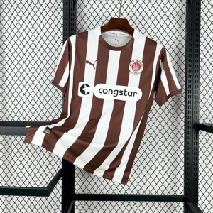 25-26 St Pauli Home T-Shirt Football Apparels Soccer AAAAJersey Yupoo S-2XL