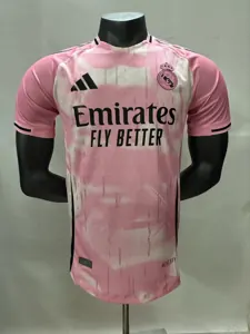 25-26 Real Madrid Pink Special Edition Player Version Shirt AAAAJersey Supplier Yupoo
