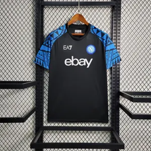 23-24 Napoli Black Training Suit Size S-4XL Soccer Jersey
