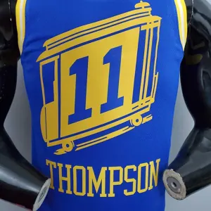 Tram version THOMPSON#11 Golden State Warriors blue 3