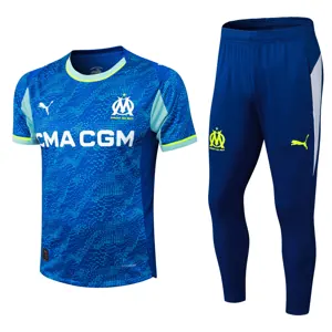 25-26 Marseille Third Away Player Version Training Kits Football Tracksuits