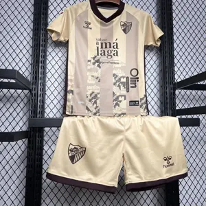 24-25 Malaga Third Away Kid Kits Youth Apparels Football AAAAJersey Yupoo 4