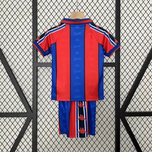 95-97 Barcelona Home Retro Kid Kits Youth Apparels AAAAJersey Wholesale Yupoo 1