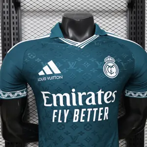 26-27 Real Madrid Mens LV Collaboration Edition Football T-Shirt AAAAJersey Wholesale Yupoo7 6