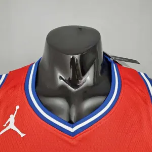2021 IVERSON#3 76ers Jordan Themed Red 4