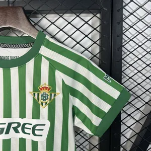 24-25 Real Betis Conference League Final Kid Kits Youth Apparels AAAAJersey Wholesale Yupoo 6