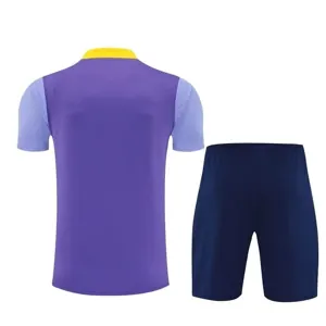 25-26 Atletico Madrid Purple Training Kits Football Tracksuits 5