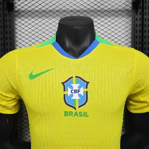 2025 Brazil Home Kit Player Version Shirt AAAAJersey Supplier Yupoo 2