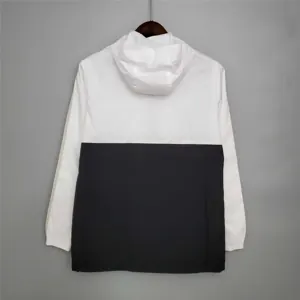 20-21 Ajax Black &amp; White Windbreaker 3