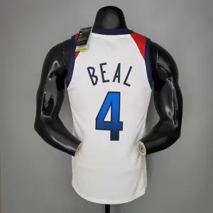 2021 Olympic Games BEAL#4 USA Team USA White Red 7