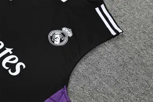 22-23 Real Madrid training suit kit Black 16